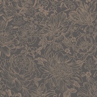 Imogen Floral Wallpaper Slate/Rose Gold Holden 65703