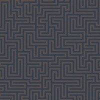 Sakkara Labyrinth Navy Wallpaper Holden 65590