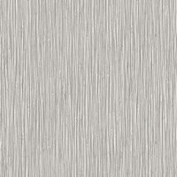 Grasscloth Textured Metallic Wallpaper Silver Belgravia 2911