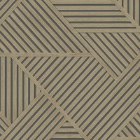 Wood Geometric Wallpaper Natural Holden 13202