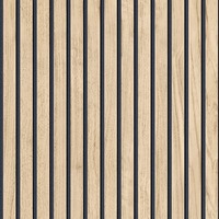 Panacea Wood Slats Wallpaper Light Oak Belgravia 1158