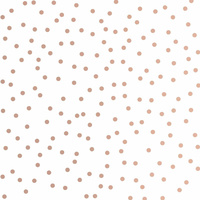 Confetti Wallpaper White / Rose Gold Graham and Brown 105133