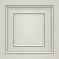 Amara Panel Vinyl Wallpaper Off White / Silver Belgravia 7388