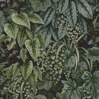 Cascading Gardens Wallpaper Collection Cascading Garden Navy Holden 91361