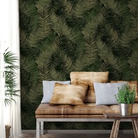 Odyssee Wallpaper Collection Areca Leaf Green Muriva L93404
