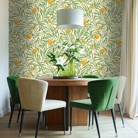 Pomegranate Wallpaper Green/Yellow Belgravia Decor 9612