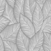 Denver Leaf Wallpaper Grey Muriva 196311