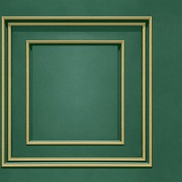 Forbidden Fruit Panel Wallpaper Green / Gold Belgravia 39005