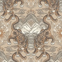 Khalili Wallpaper Tora Taupe Holden 65910