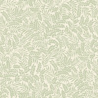 Mini Leaf Wallpaper Sage Holden Green 13631