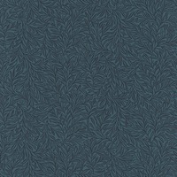 Salisbury Leaves Wallpaper Navy Rasch 552300