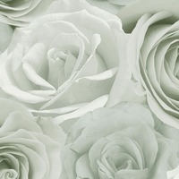 Melany Rose Wallpaper Sage Green World of Wallpaper AF0016