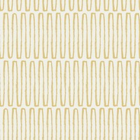 Lars Retro Wave Vinyl Wallpaper Ochre Fine Decor FD26500
