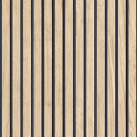 Panacea Wood Slats Wallpaper Light Oak Belgravia 1158