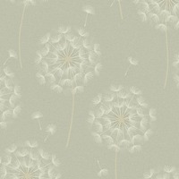 Allora Dandelion Heavyweight Vinyl Wallpaper Sage Green Holden Opus 36259