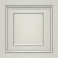 Amara Panel Vinyl Wallpaper Off White / Silver Belgravia 7388