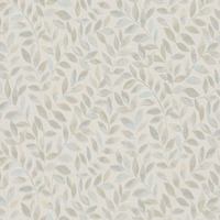 Ameroso Leaf Blown Vinyl Wallpaper Blue / Natural Erismann Opus 10462-02